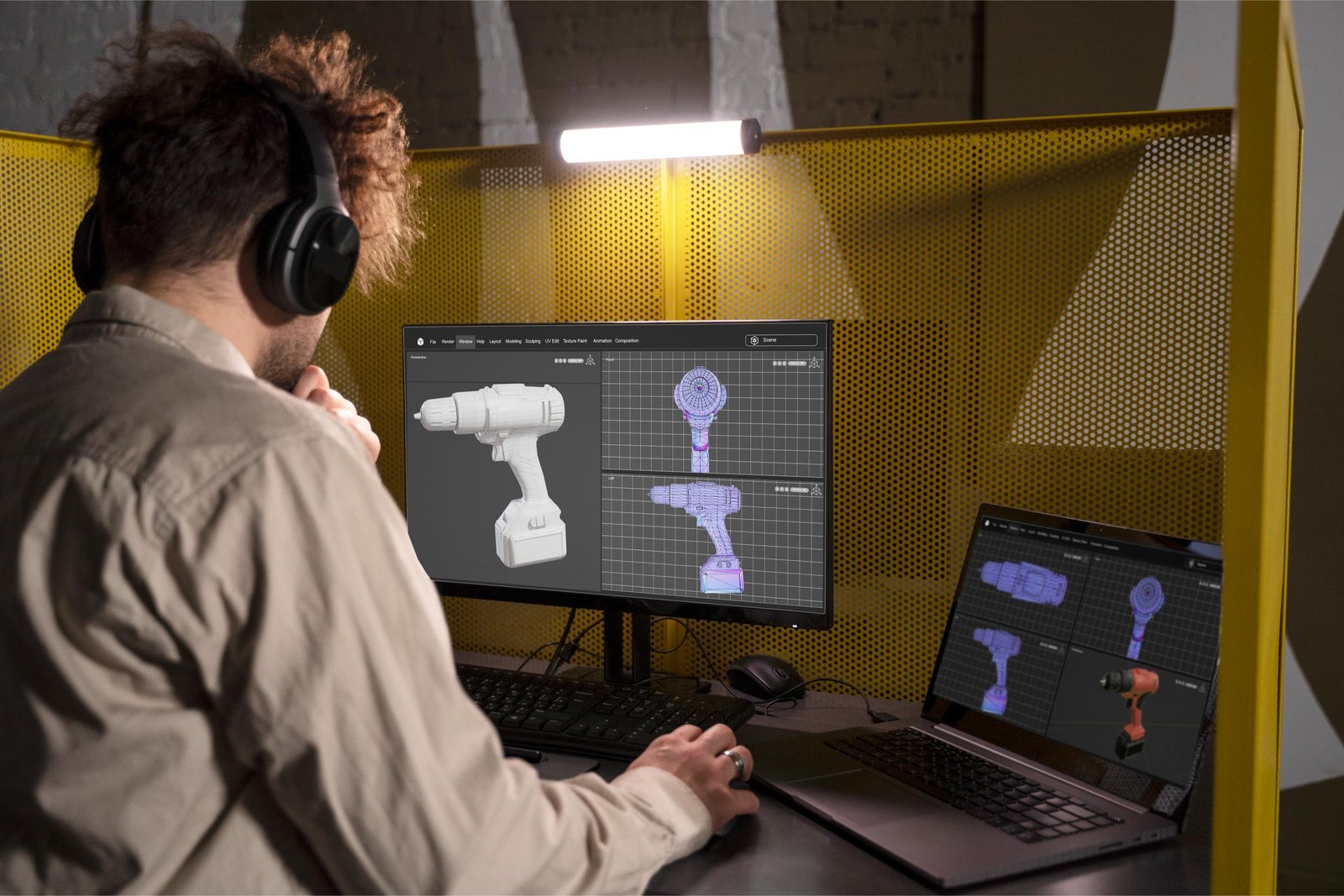 machine moderne avec une interface utilisateur avancée pour des mesures 3D